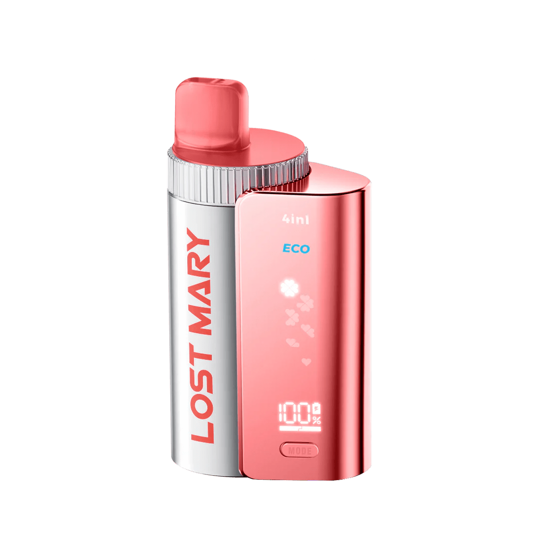 Buy Bulk 4 in 1 Lost Mary 3200 Puffs Pre - filled Pod Vape Kit Box of 5 - Vape Wholesale Mcr