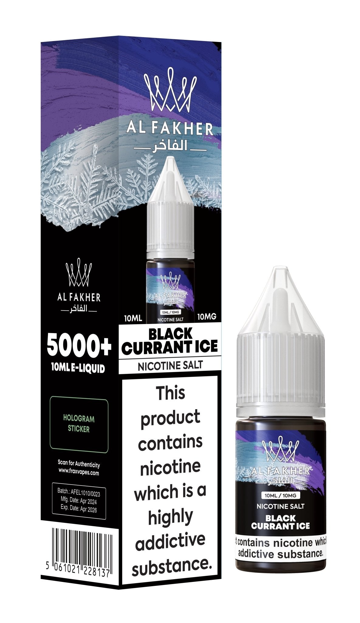 Al Fakher Nic Salt 10ml E-Liquid Box of 10 - Vape Wholesale Mcr