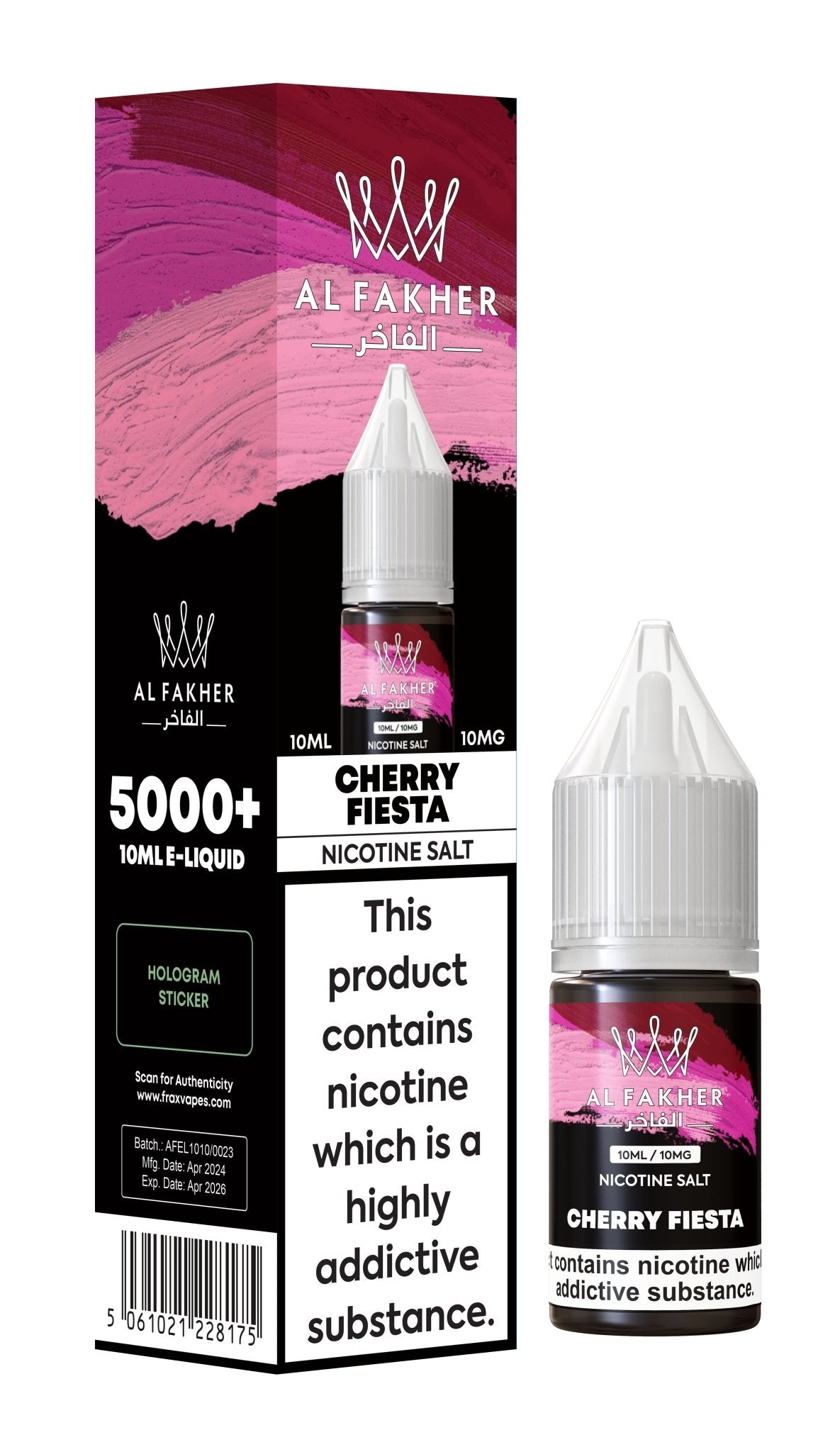 Al Fakher Nic Salt 10ml E-Liquid Box of 10 - Vape Wholesale Mcr