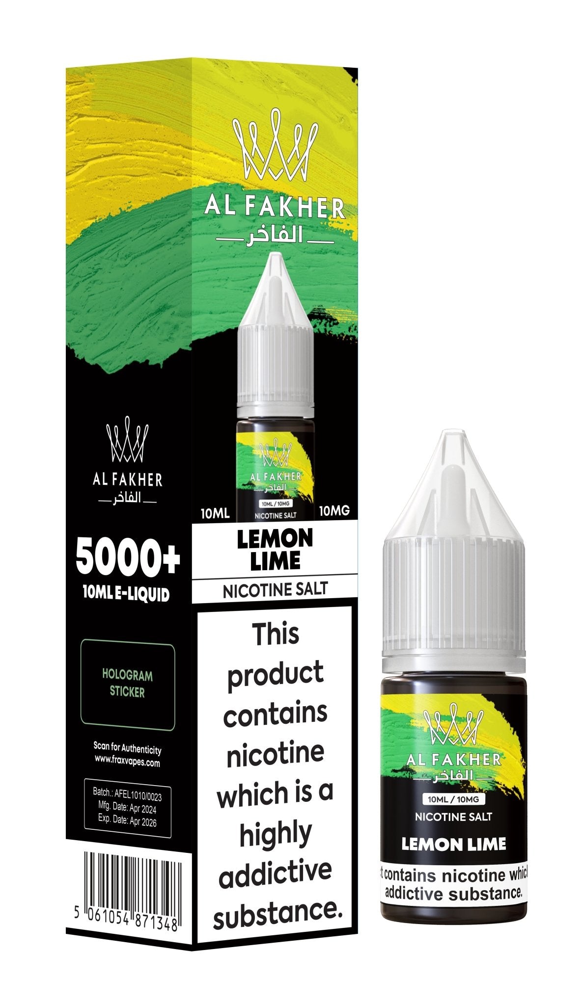 Al Fakher Nic Salt 10ml E-Liquid Box of 10 - Vape Wholesale Mcr