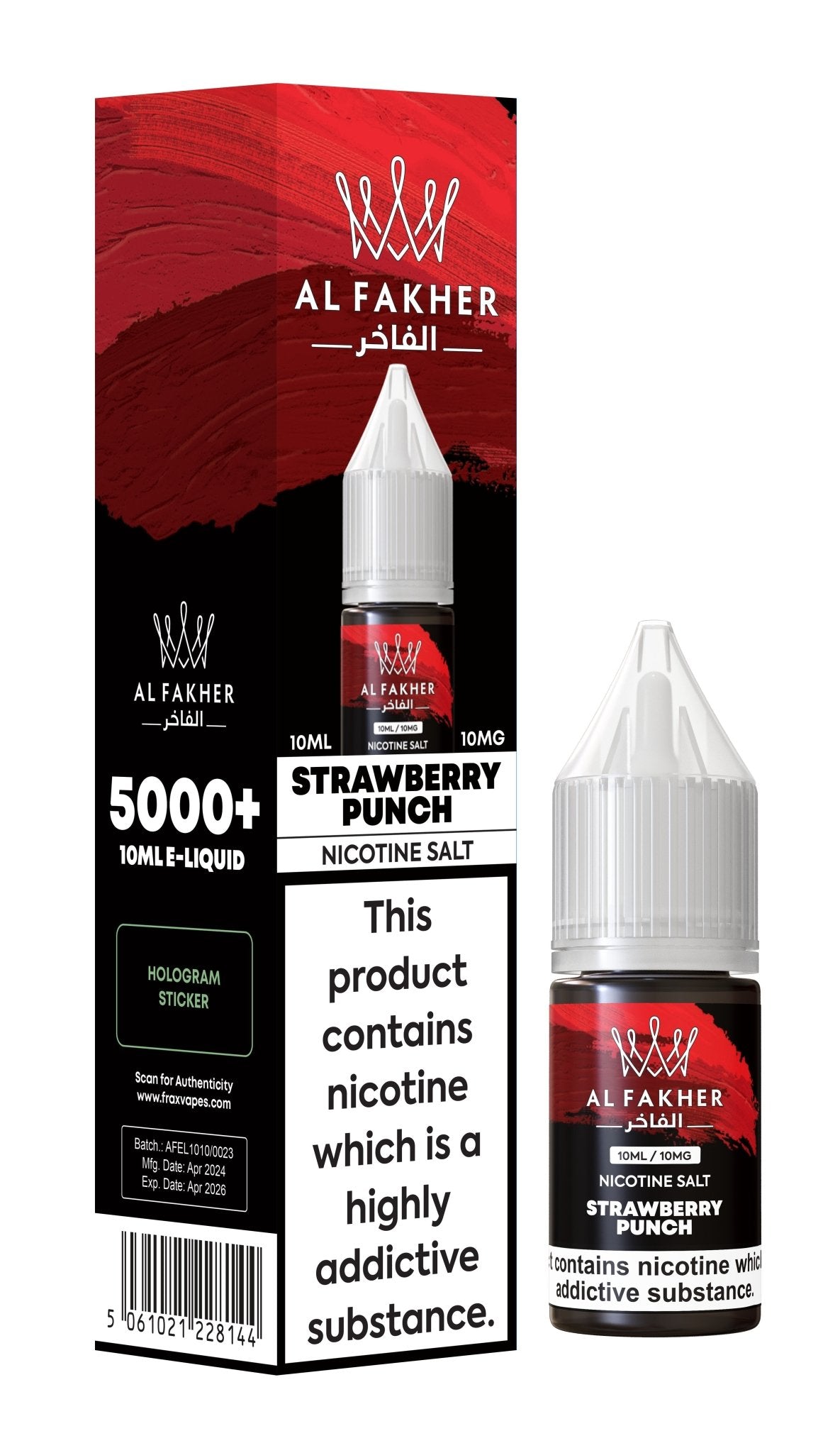 Al Fakher Nic Salt 10ml E-Liquid Box of 10 - Vape Wholesale Mcr