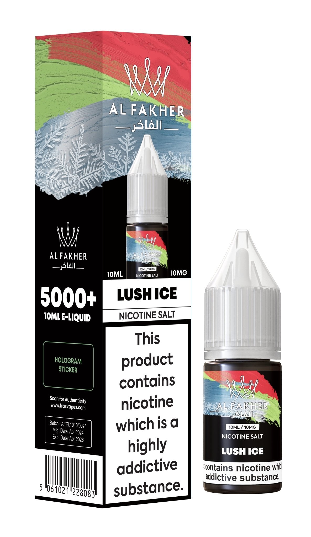 Al Fakher Nic Salt 10ml E-Liquid Box of 10 - Vape Wholesale Mcr