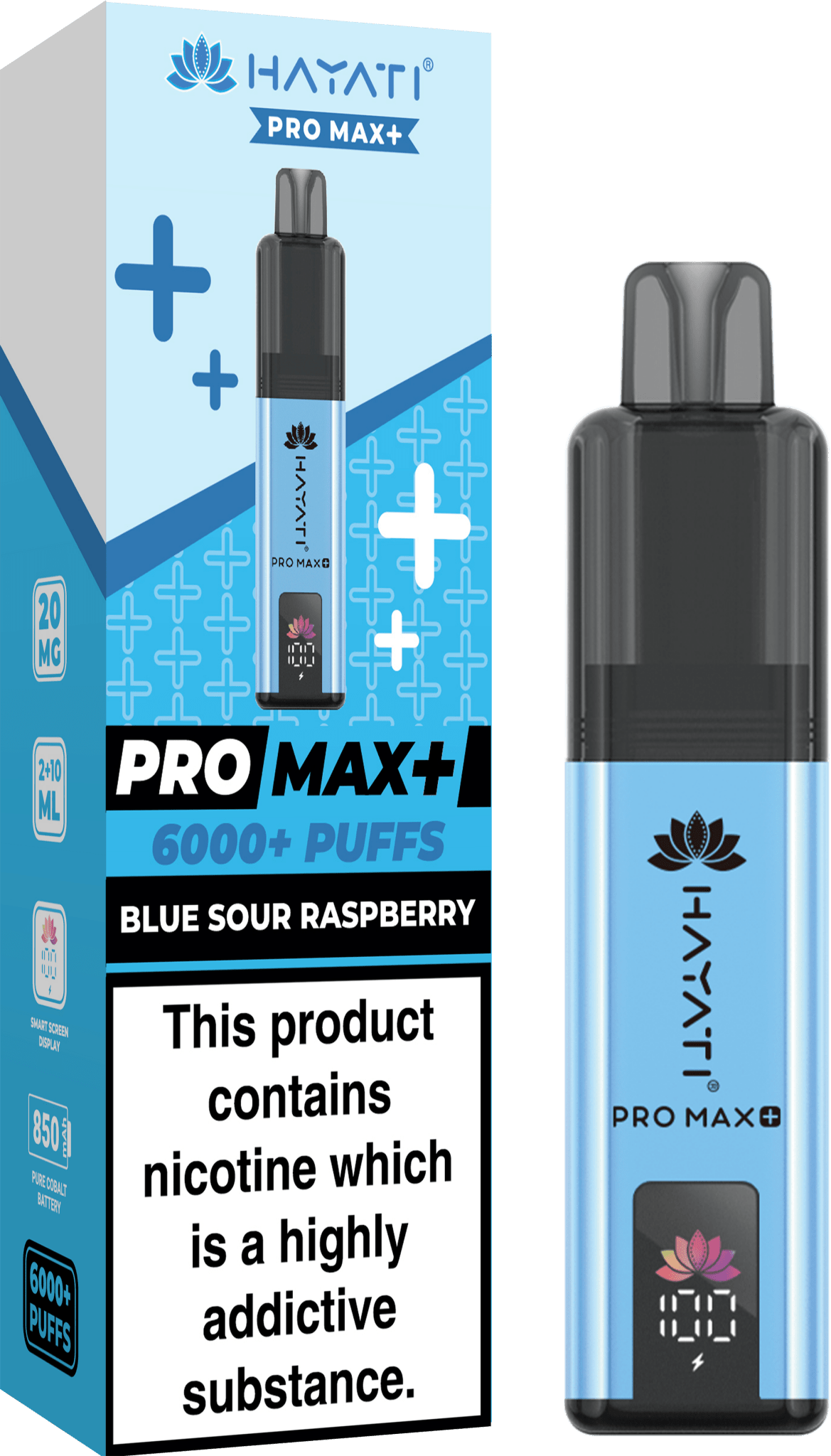 Buy Bulk Hayati Pro Max+ 6000 Disposable Vape Pack of 10 - Vape Wholesale Mcr