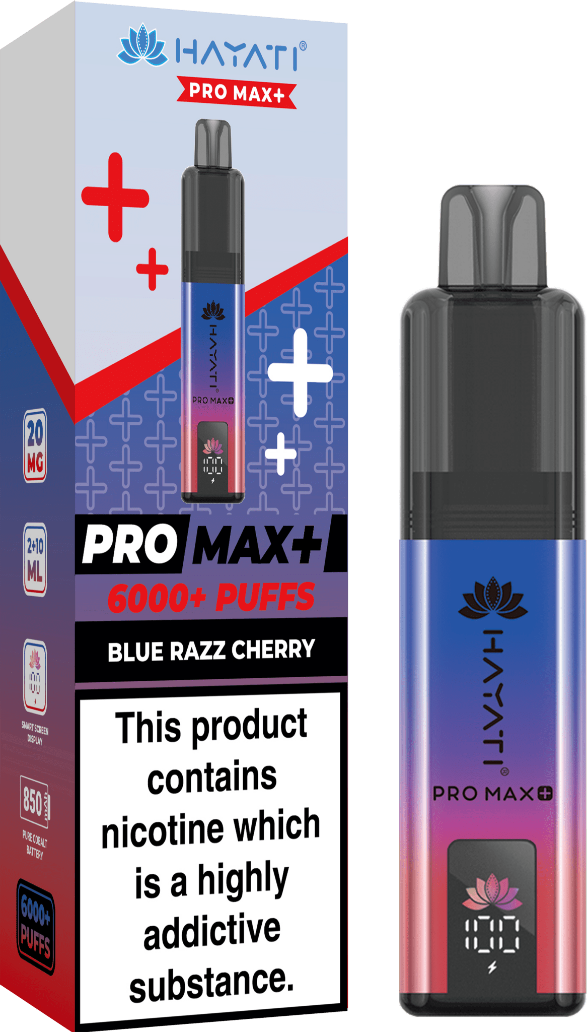 Buy Bulk Hayati Pro Max+ 6000 Disposable Vape Pack of 10 - Vape Wholesale Mcr