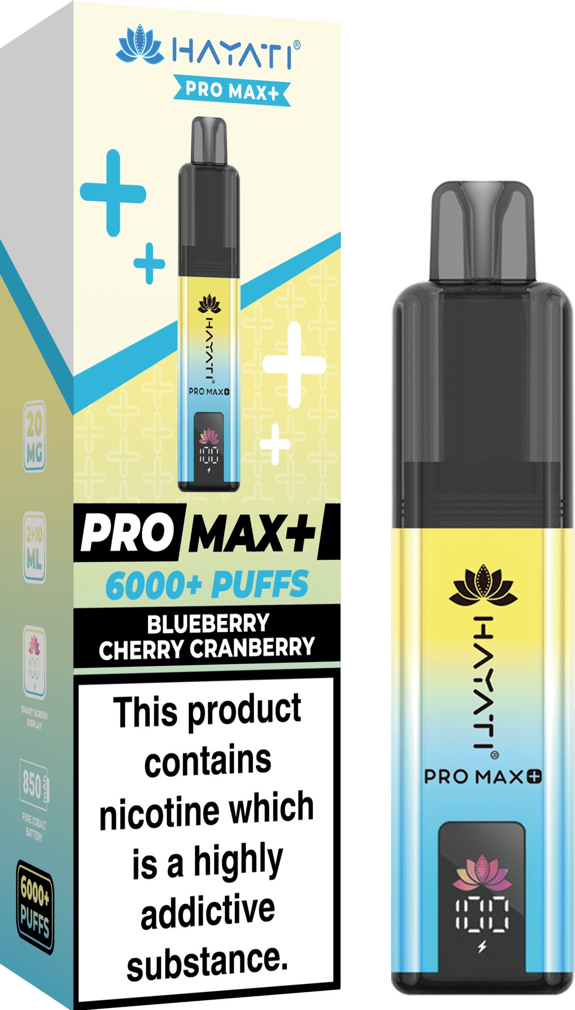 Buy Bulk Hayati Pro Max+ 6000 Disposable Vape Pack of 10 - Vape Wholesale Mcr