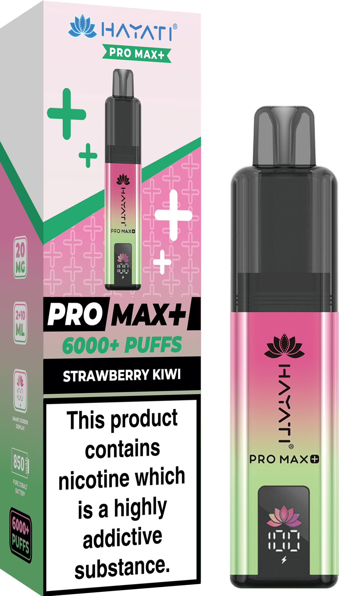 Buy Bulk Hayati Pro Max+ 6000 Disposable Vape Pack of 10 - Vape Wholesale Mcr