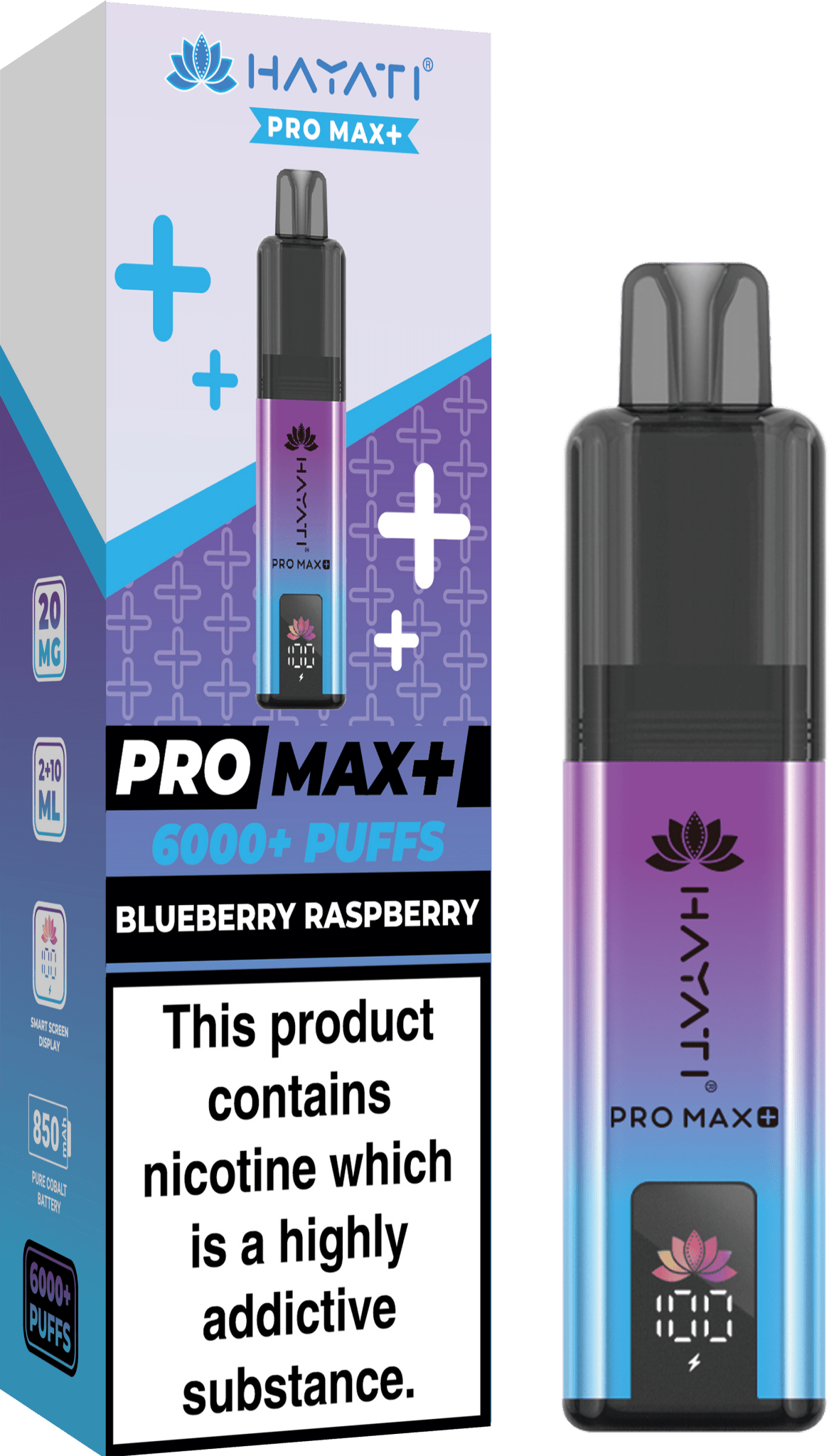 Buy Bulk Hayati Pro Max+ 6000 Disposable Vape Pack of 10 - Vape Wholesale Mcr