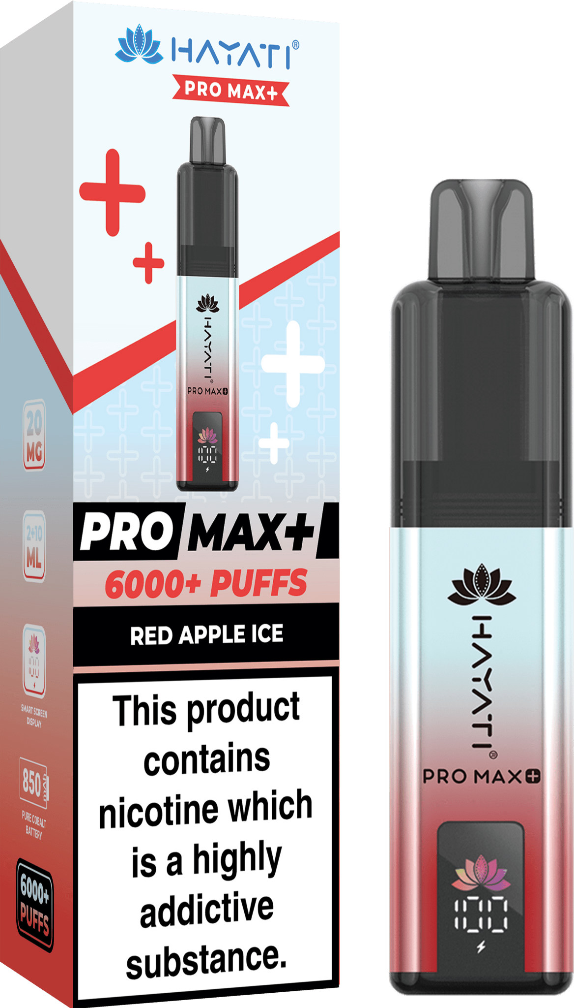 Buy Bulk Hayati Pro Max+ 6000 Disposable Vape Pack of 10 - Vape Wholesale Mcr