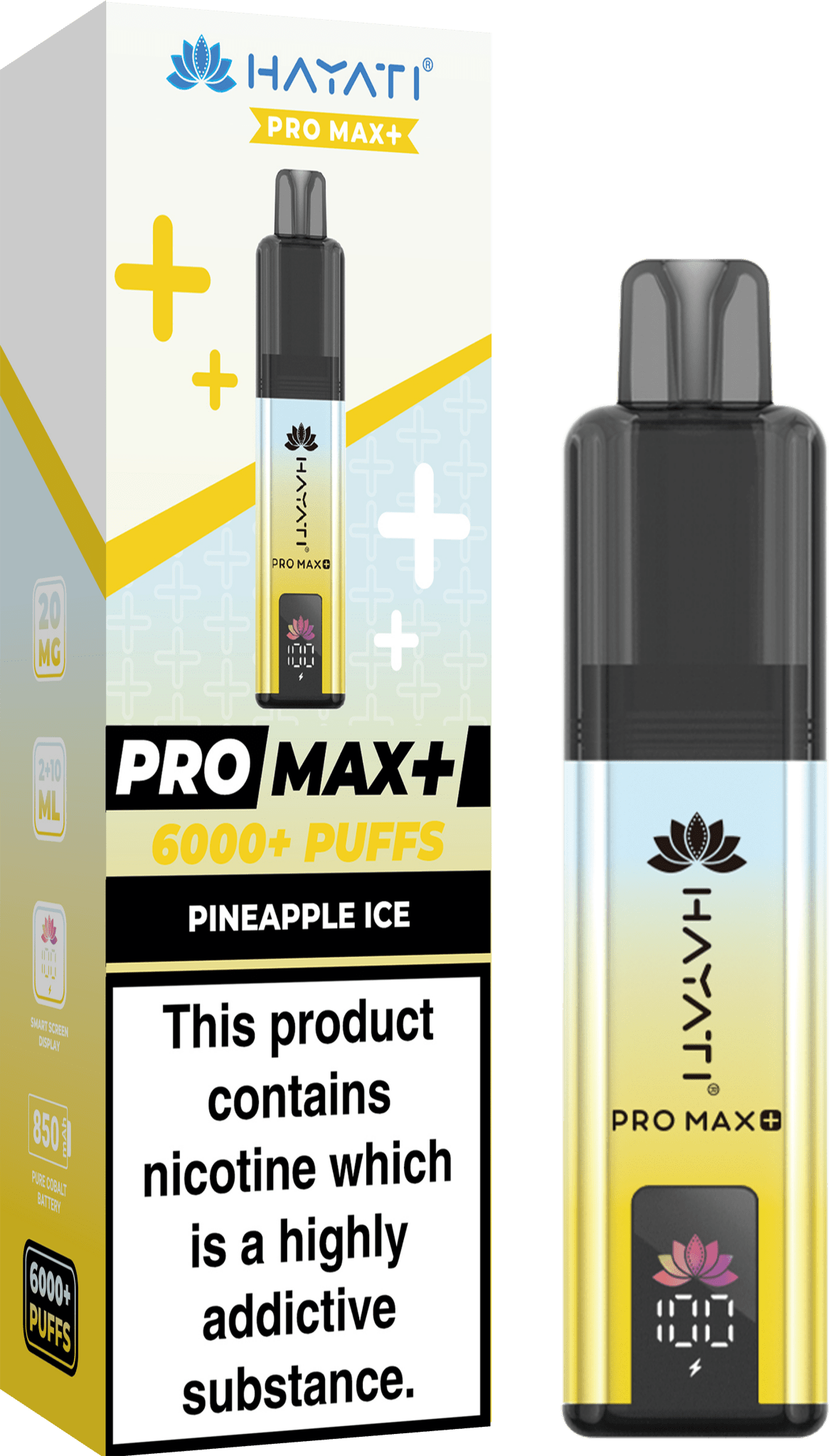 Buy Bulk Hayati Pro Max+ 6000 Disposable Vape Pack of 10 - Vape Wholesale Mcr