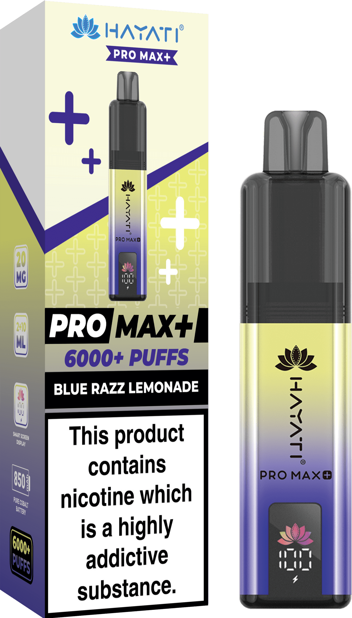 Buy Bulk Hayati Pro Max+ 6000 Disposable Vape Pack of 10 - Vape Wholesale Mcr