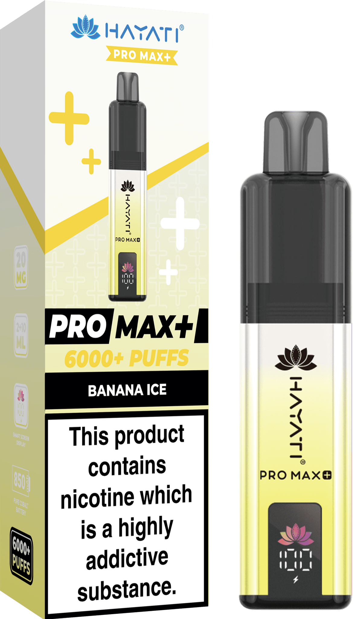 Buy Bulk Hayati Pro Max+ 6000 Disposable Vape Pack of 10 - Vape Wholesale Mcr