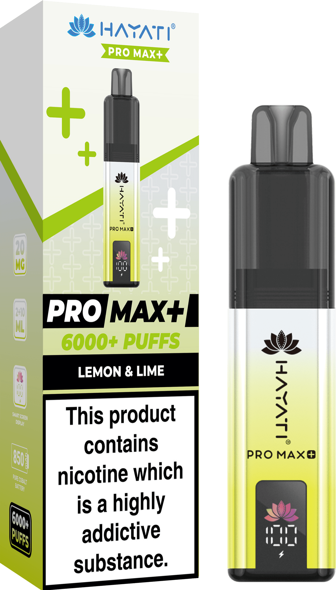 Buy Bulk Hayati Pro Max+ 6000 Disposable Vape Pack of 10 - Vape Wholesale Mcr