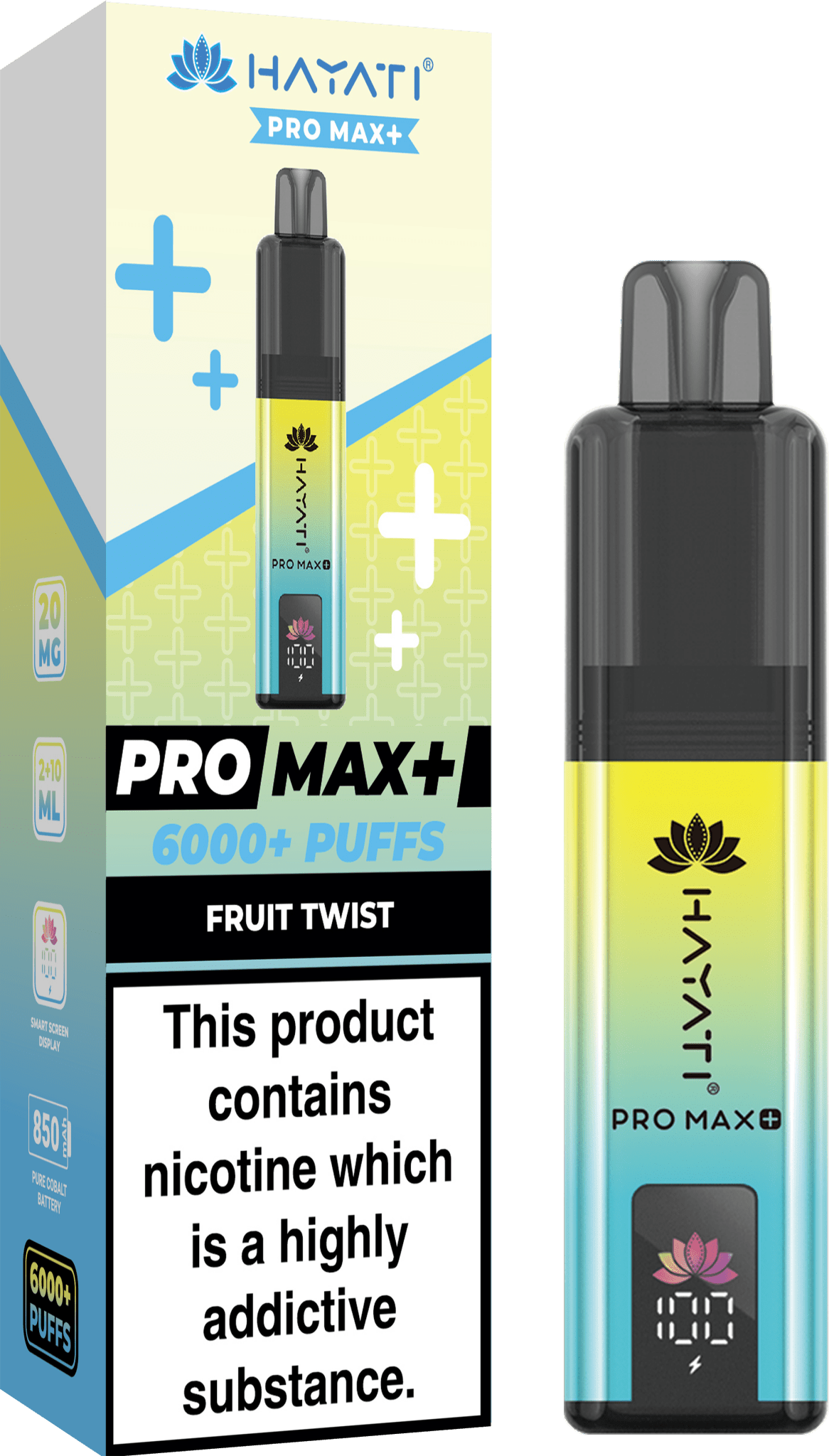 Buy Bulk Hayati Pro Max+ 6000 Disposable Vape Pack of 10 - Vape Wholesale Mcr