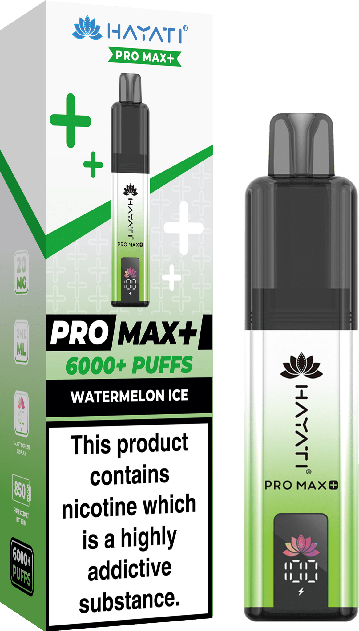 Buy Bulk Hayati Pro Max+ 6000 Disposable Vape Pack of 10 - Vape Wholesale Mcr