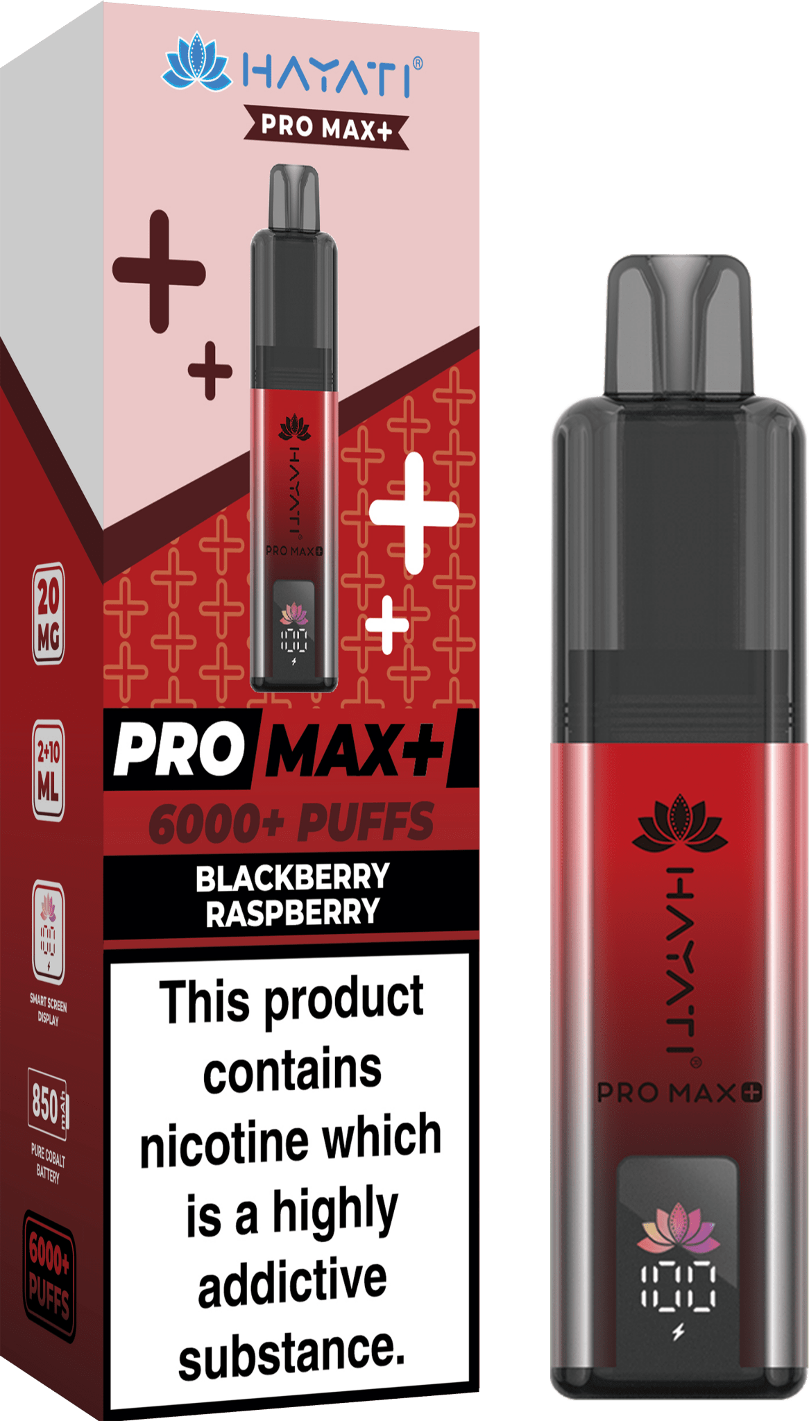 Buy Bulk Hayati Pro Max+ 6000 Disposable Vape Pack of 10 - Vape Wholesale Mcr