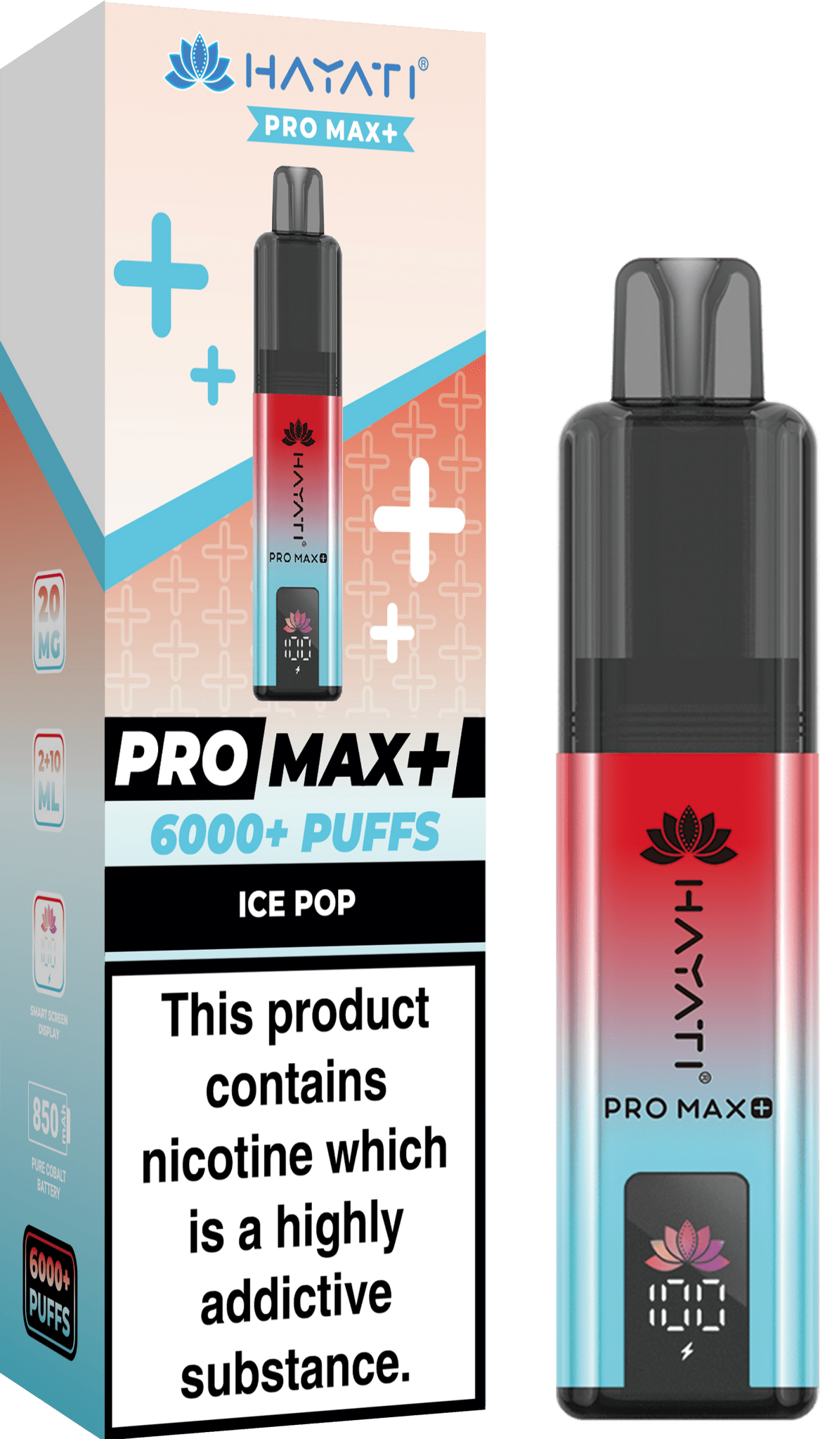 Buy Bulk Hayati Pro Max+ 6000 Disposable Vape Pack of 10 - Vape Wholesale Mcr