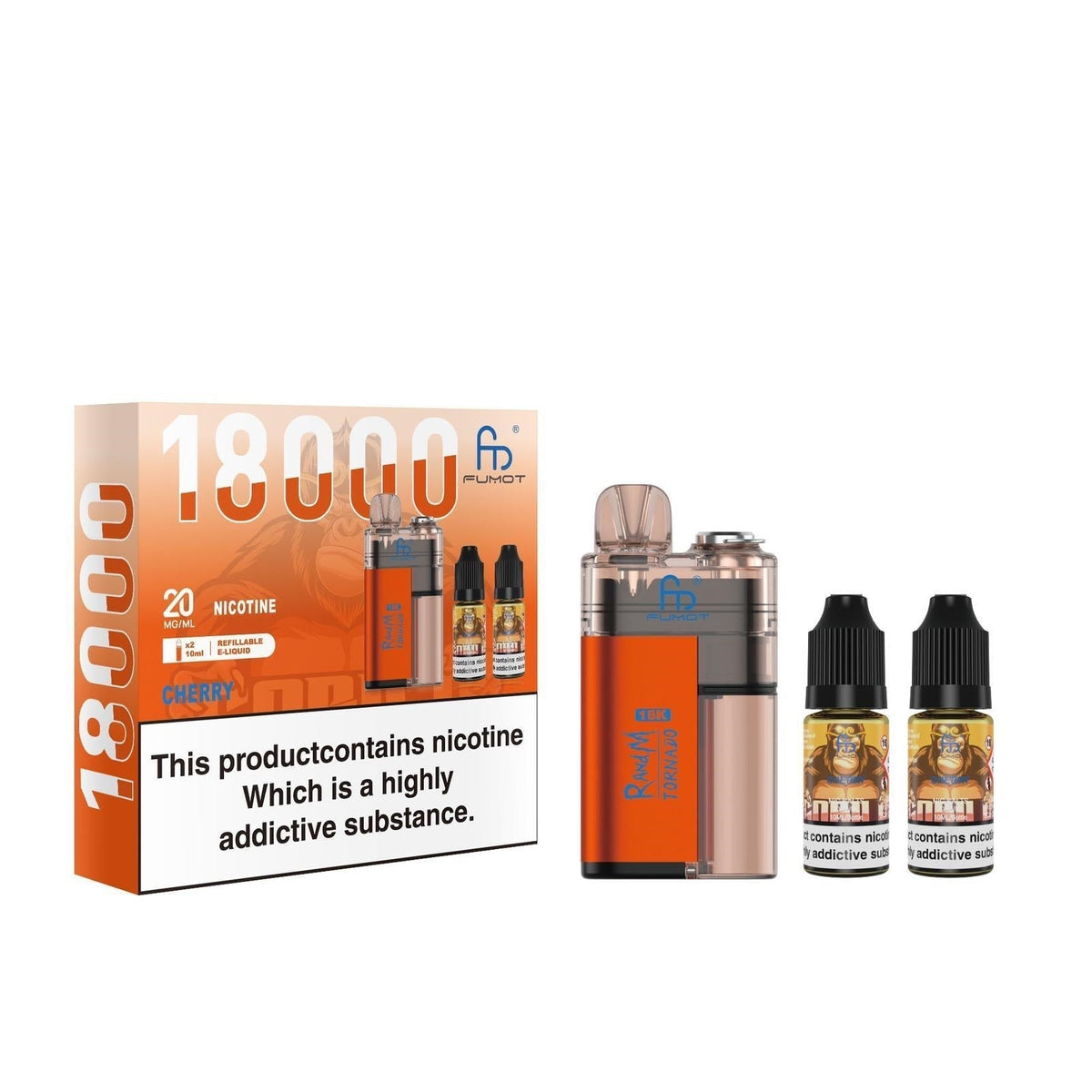 Buy Bulk R and M Tornado 18000 Disposable Vape - Box of 5 - Vape Wholesale Mcr