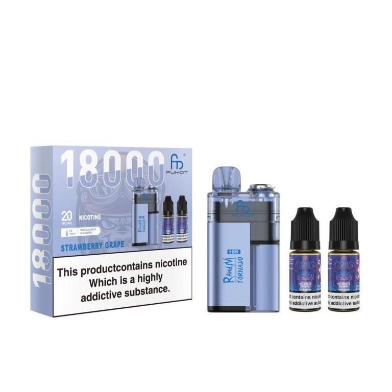 Buy Bulk R and M Tornado 18000 Disposable Vape - Box of 5 - Vape Wholesale Mcr