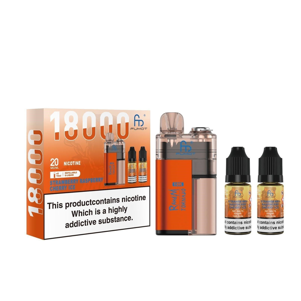 Buy Bulk R and M Tornado 18000 Disposable Vape - Box of 5 - Vape Wholesale Mcr