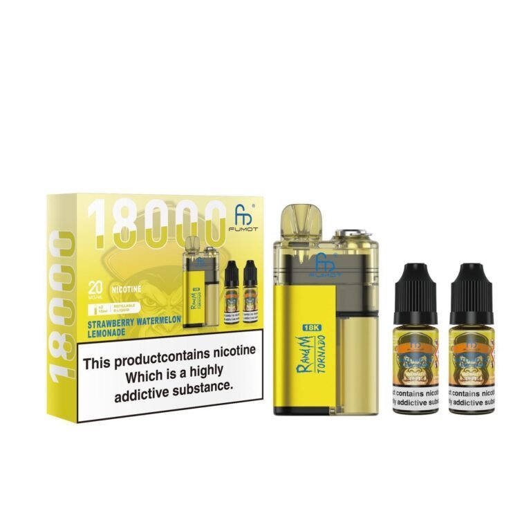 Buy Bulk R and M Tornado 18000 Disposable Vape - Box of 5 - Vape Wholesale Mcr