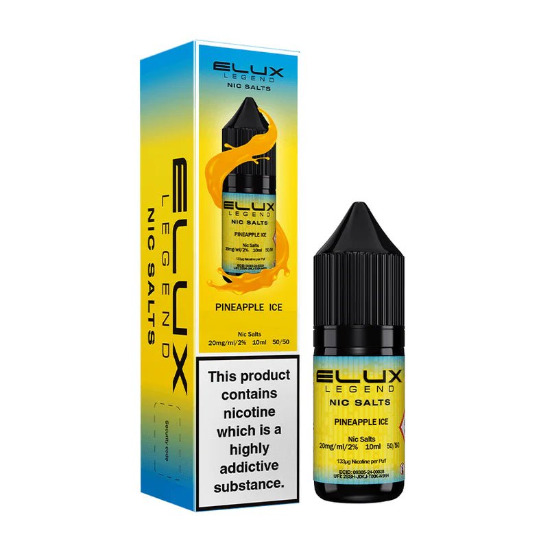 Elux Legend Nic Salts - 10ml E-liquids - Box of 10 - Vape Wholesale Mcr