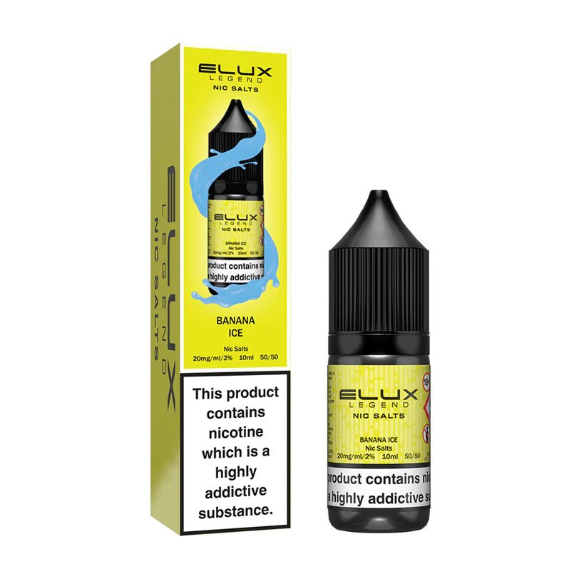 Elux Legend Nic Salts - 10ml E-liquids - Box of 10 - Vape Wholesale Mcr