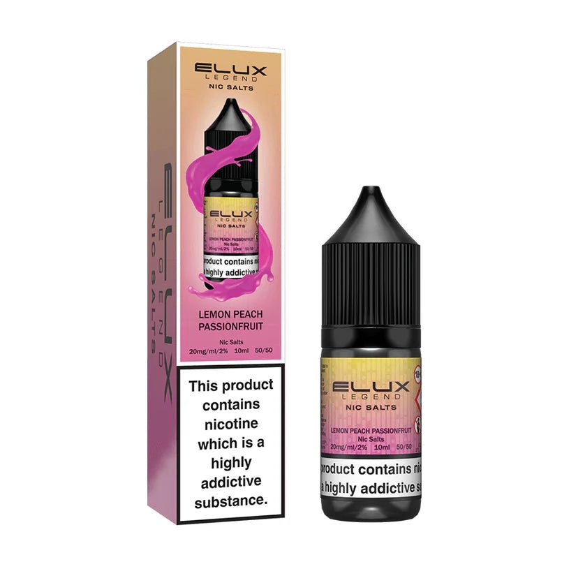 Elux Legend Nic Salts - 10ml E-liquids - Box of 10 - Vape Wholesale Mcr