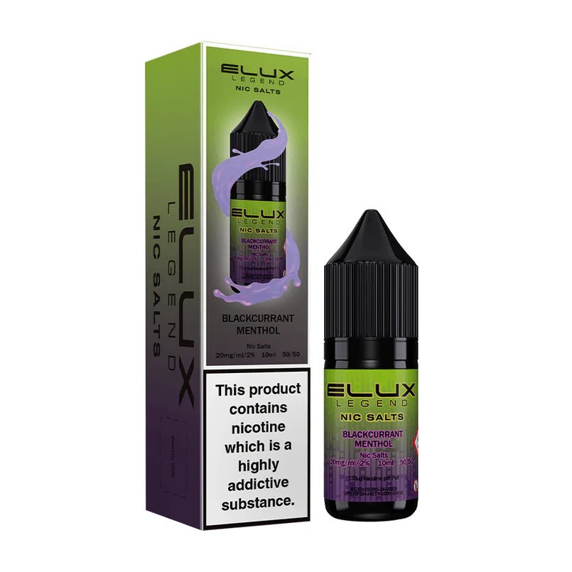 Elux Legend Nic Salts - 10ml E-liquids - Box of 10 - Vape Wholesale Mcr