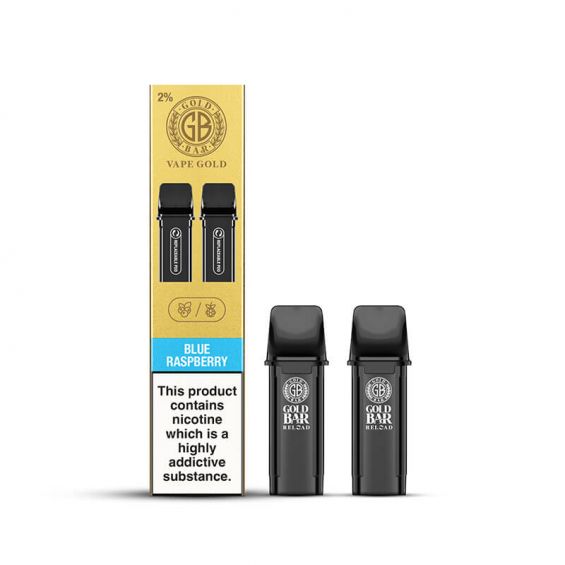 Gold Bar Reload 1200 Puffs Pre-filled Replacement Pods - Vape Wholesale Mcr