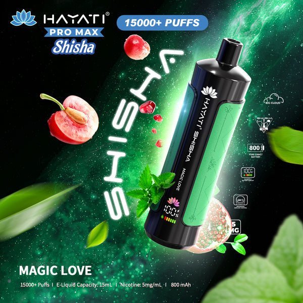 Buy Bulk Hayati Pro Max Shisha 15000 Disposable Vape Box of 5 - Vape Wholesale Mcr