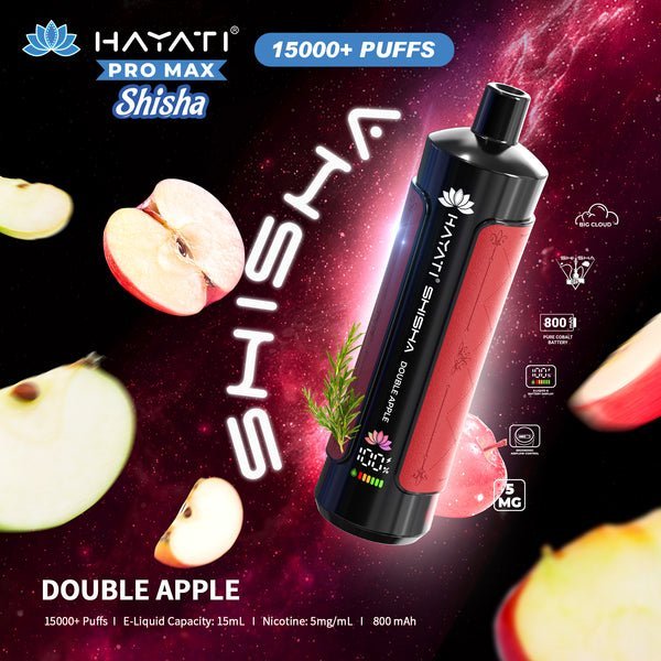 Buy Bulk Hayati Pro Max Shisha 15000 Disposable Vape Box of 5 - Vape Wholesale Mcr