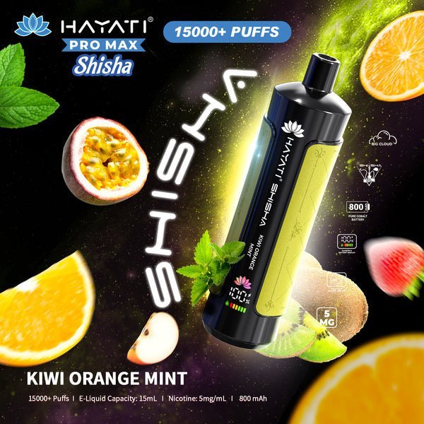 Buy Bulk Hayati Pro Max Shisha 15000 Disposable Vape Box of 5 - Vape Wholesale Mcr