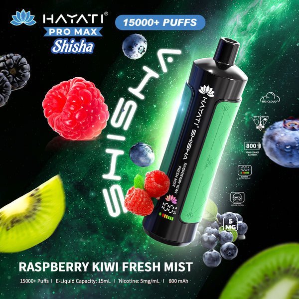 Buy Bulk Hayati Pro Max Shisha 15000 Disposable Vape Box of 5 - Vape Wholesale Mcr