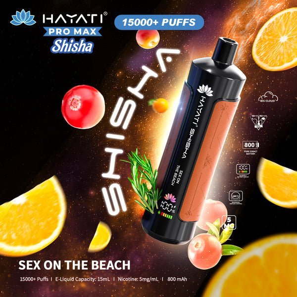 Buy Bulk Hayati Pro Max Shisha 15000 Disposable Vape Box of 5 - Vape Wholesale Mcr