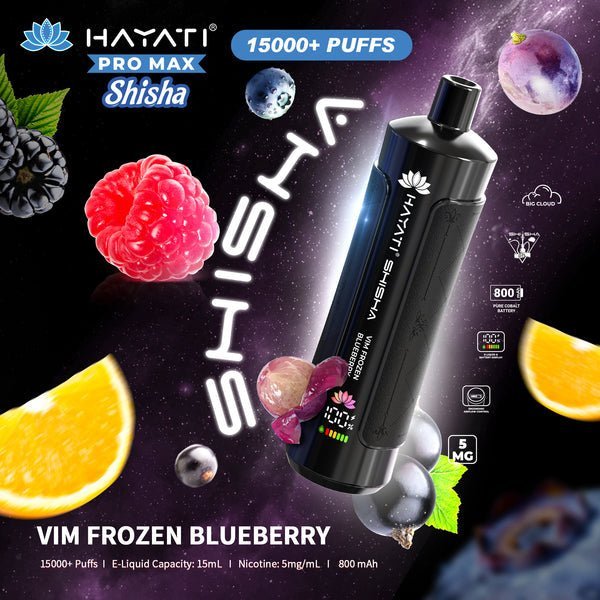 Buy Bulk Hayati Pro Max Shisha 15000 Disposable Vape Box of 5 - Vape Wholesale Mcr