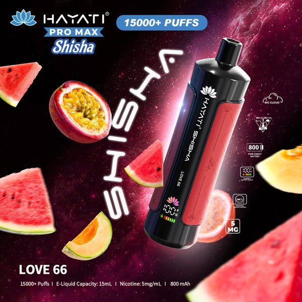 Buy Bulk Hayati Pro Max Shisha 15000 Disposable Vape Box of 5 - Vape Wholesale Mcr