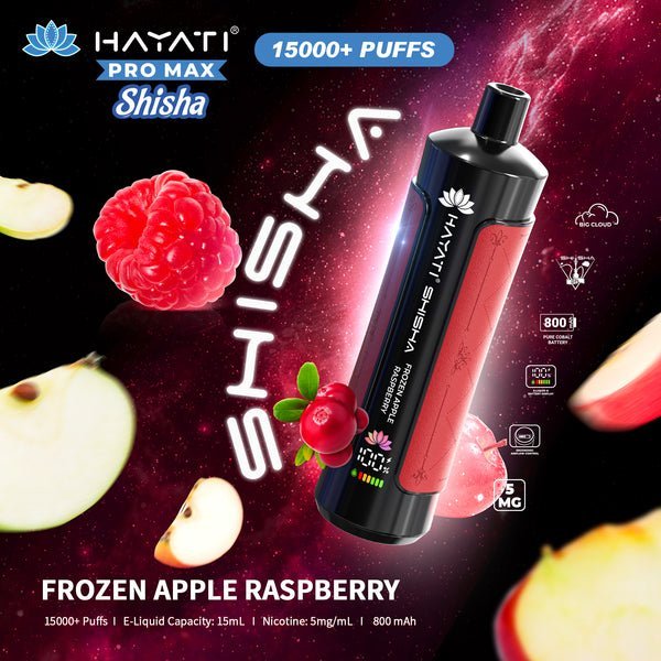 Buy Bulk Hayati Pro Max Shisha 15000 Disposable Vape Box of 5 - Vape Wholesale Mcr