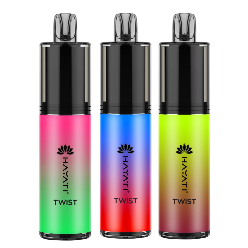 Buy Bulk Hayati Twist 5000 Puffs Disposable Vape Pod Kit Box of 5 - Vape Wholesale Mcr