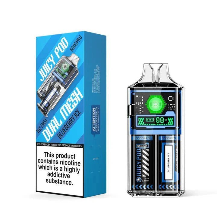 Buy Bulk Juicy Pod Good Pro 6000 Puffs Disposable Vape - Box of 5 - Vape Wholesale Mcr