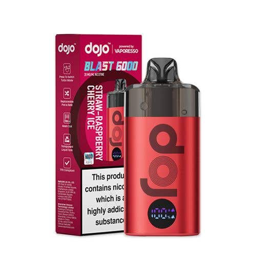 Buy Bulk Vaporesso Dojo Blast 6000 Disposable Vape Box of 5 - Vape Wholesale Mcr