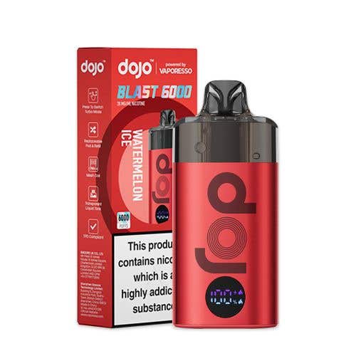 Buy Bulk Vaporesso Dojo Blast 6000 Disposable Vape Box of 5 - Vape Wholesale Mcr