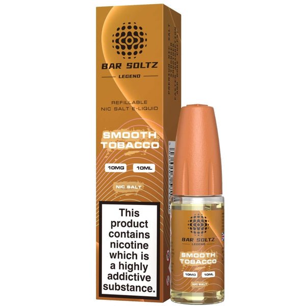 Bar Soltz Legend Nic Salts 10ml E-liquids - Box of 10-Smooth Tobacco-vapeukwholesale