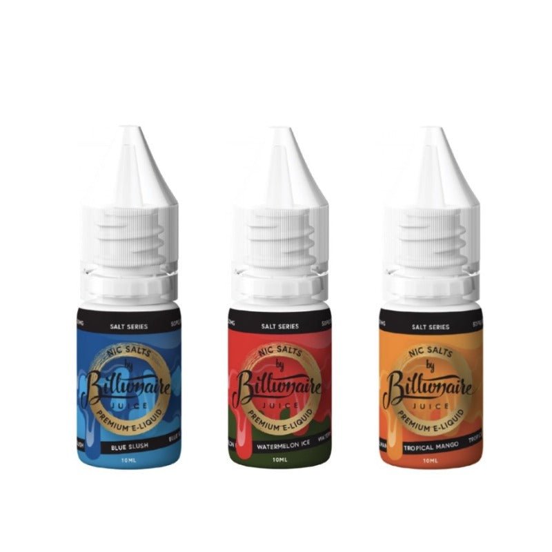 Billonaire Juice 10ml Nic Salt (Pack of 10)-10mg-vapeukwholesale