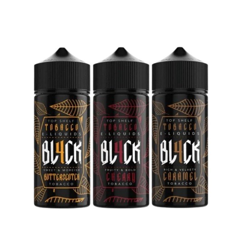 Bla4ck 100ml Shortfill-Butterscotch Tobacco-vapeukwholesale