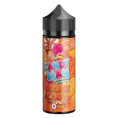 Candy Man 100ml Shortfill-Orange Candy-vapeukwholesale