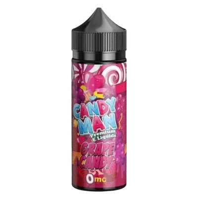 Candy Man 100ml Shortfill-Grape Candy-vapeukwholesale