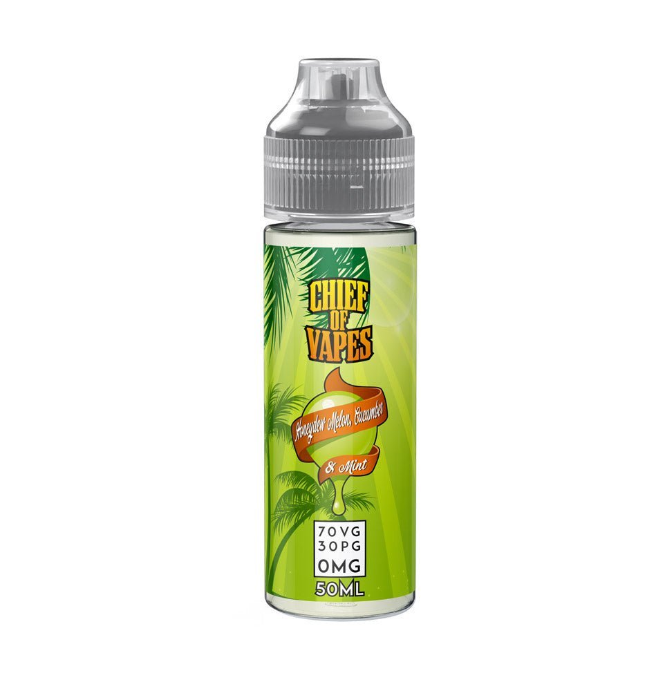 Chief Of Vapes - Fireball - 50ml E-liquids Shortfill-Honeydew Melon Cucumber Mint-vapeukwholesale