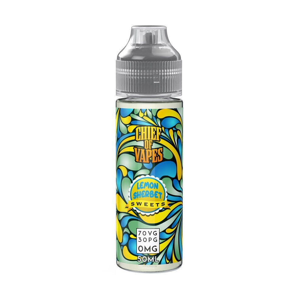 Chief Of Vapes - Fireball - 50ml E-liquids Shortfill-Lemon Sherbet-vapeukwholesale