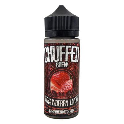 Chuffed Brew -100ml Shortfill-Strawberry Latte-vapeukwholesale