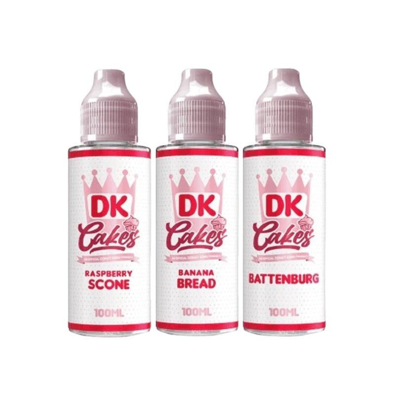 Donut King Cakes 100ml Shortfill - Vape Wholesale Mcr